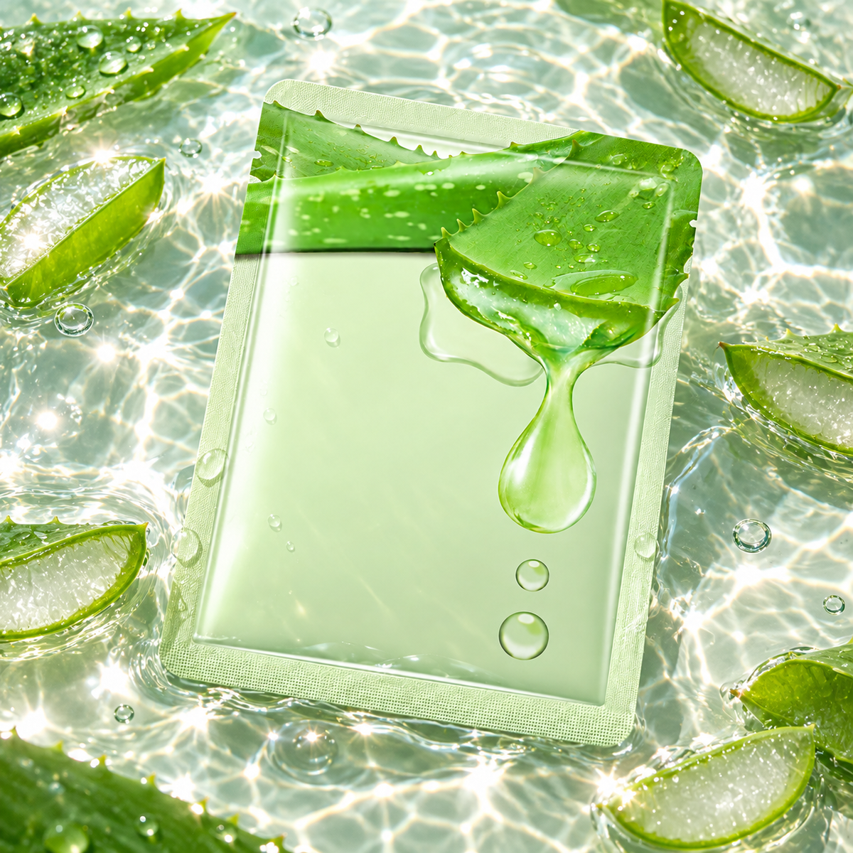 🌿 Aloe Hydrating Mask | Fresh Moisture For Everyday Care