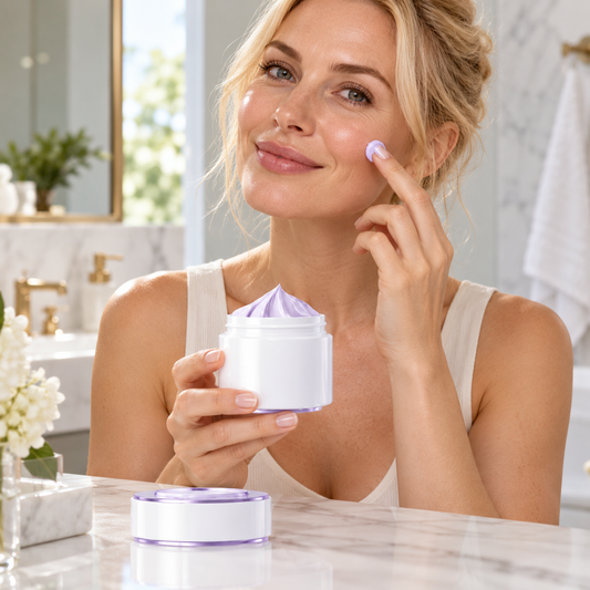 Hydrating Cream Serum | At-Home Care Gift for Her | Lilac Elegance