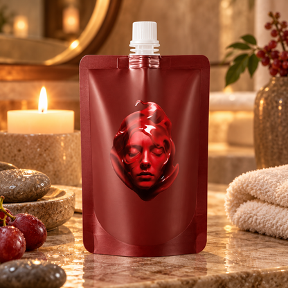 🍇 Bubble Facial Mask|Grape Essence|Spa|Skincare Lover Gift|Silky Glow