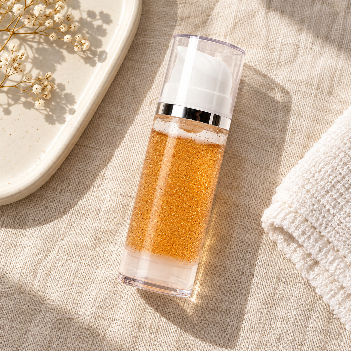Hydrating Face Serum | Golden Gel • Daily Care • Gift for Her ✨ Dewy Glow