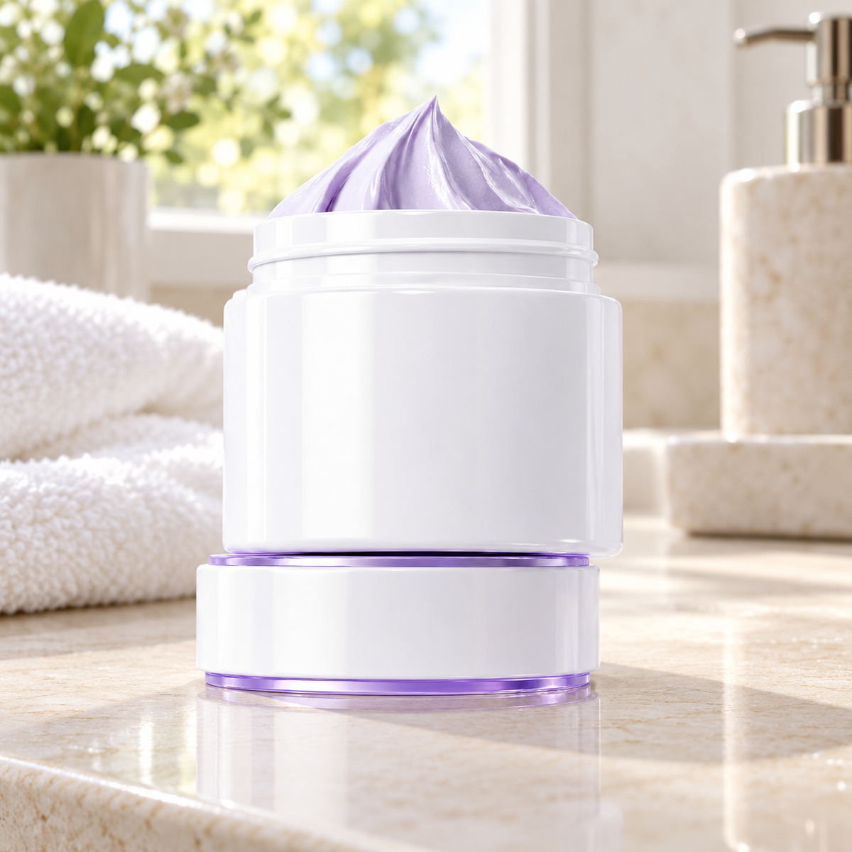 Hydrating Cream Serum | At-Home Care Gift for Her | Lilac Elegance