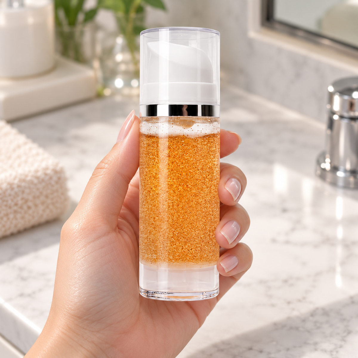 Hydrating Face Serum | Golden Gel • Daily Care • Gift for Her ✨ Dewy Glow