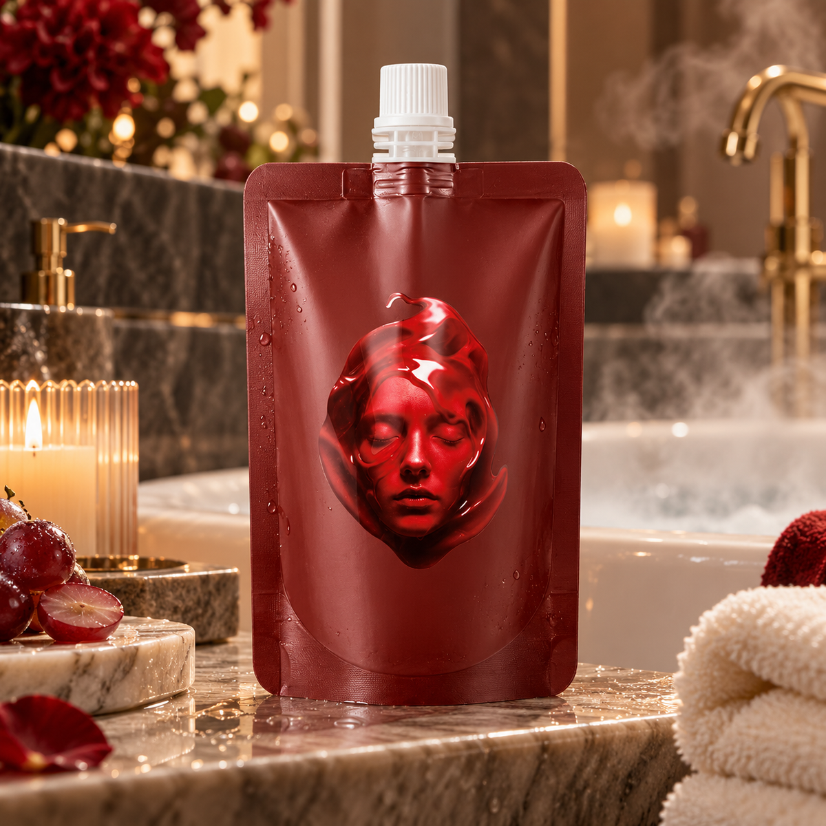 🍇 Bubble Facial Mask|Grape Essence|Spa|Skincare Lover Gift|Silky Glow