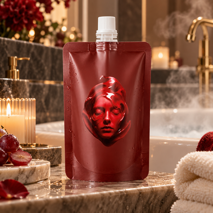🍇 Bubble Facial Mask|Grape Essence|Spa|Skincare Lover Gift|Silky Glow
