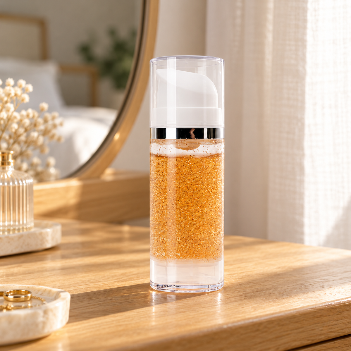 Hydrating Face Serum | Golden Gel • Daily Care • Gift for Her ✨ Dewy Glow