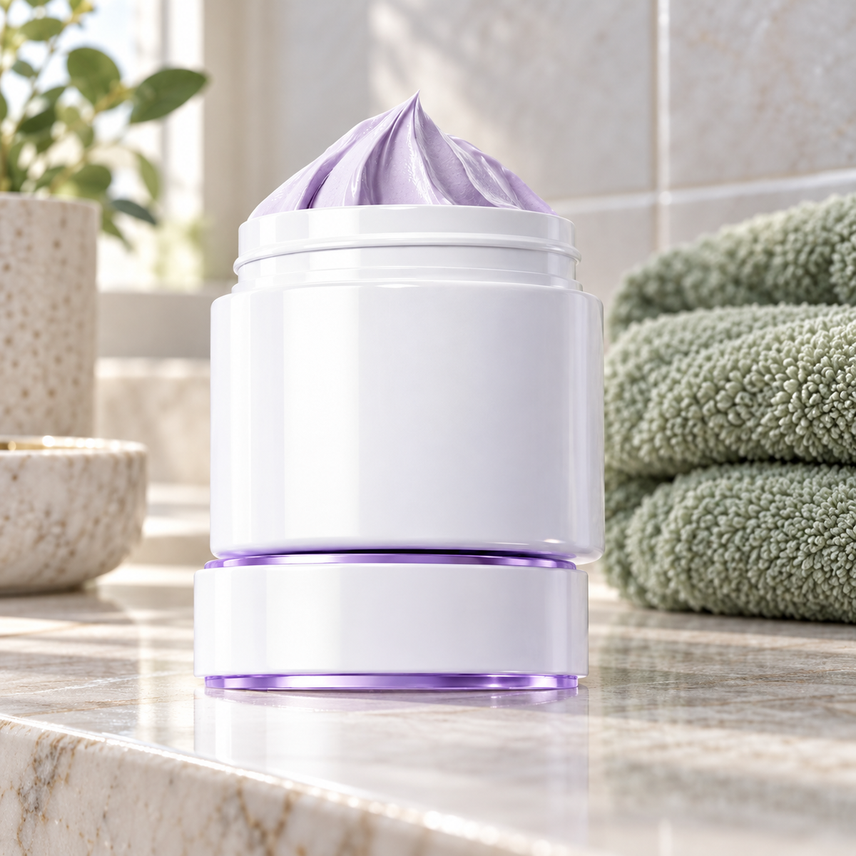 Hydrating Cream Serum | At-Home Care Gift for Her | Lilac Elegance