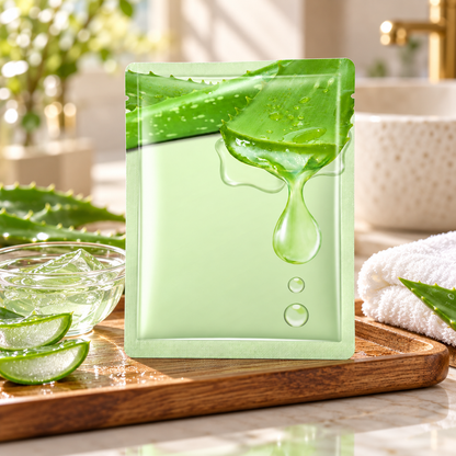 🌿 Aloe Hydrating Mask | Fresh Moisture For Everyday Care