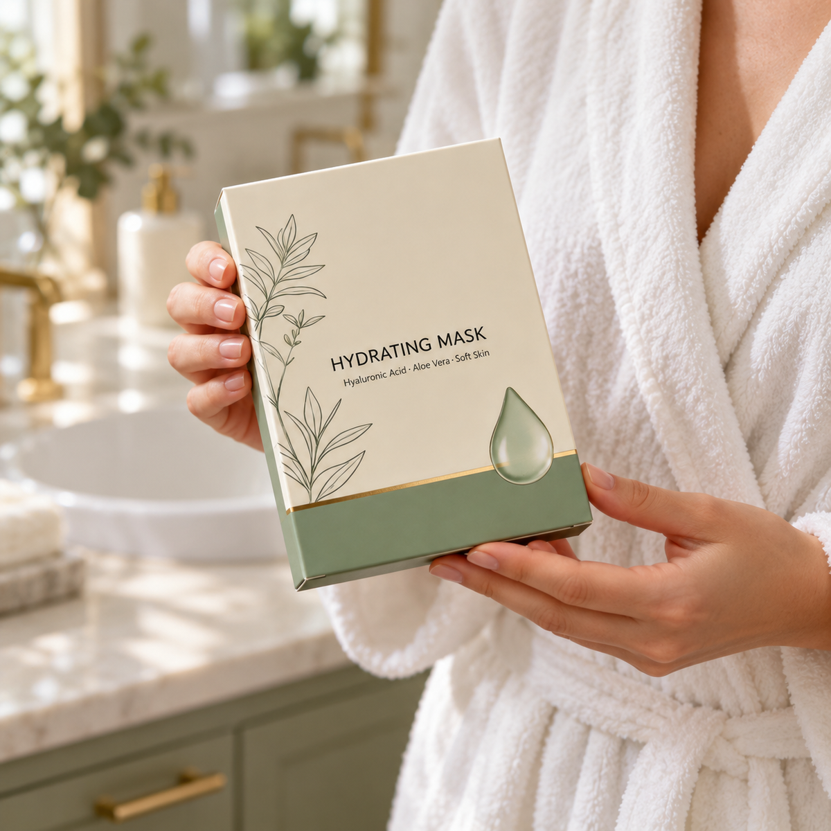 Botanical Hydrating Sheet Mask: Soft Green Edition