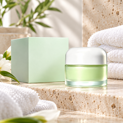 💧 Hydrating Gel Serum | Daily Care Gift for Her | Soft Green Elegance